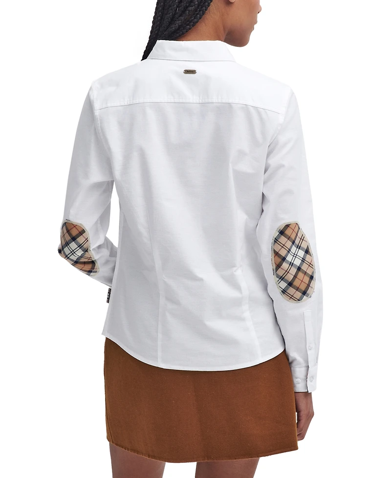Barbour Women's Tartan Lined Button-Front Shirt