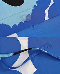 Marimekko Unikko Cotton Percale 3-Pc. Duvet Cover Set