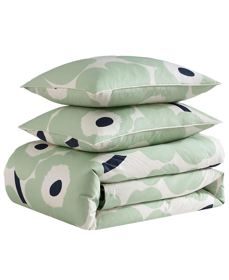 Marimekko Unikko Cotton 3-Pc. Duvet Cover Set