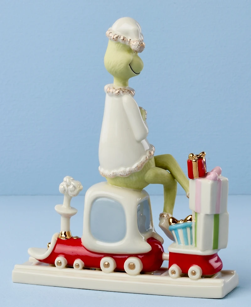 Lenox All Aboard with Mr. Grinch Figurine