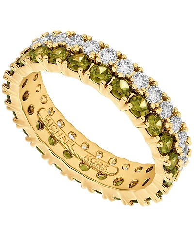 Michael Kors Gold-Tone Tennis Sized Ring