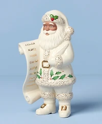 Lenox 2025 African American Santa with List Figurine
