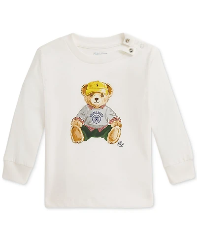 Polo Ralph Lauren Baby Boys Bear Jersey Tee