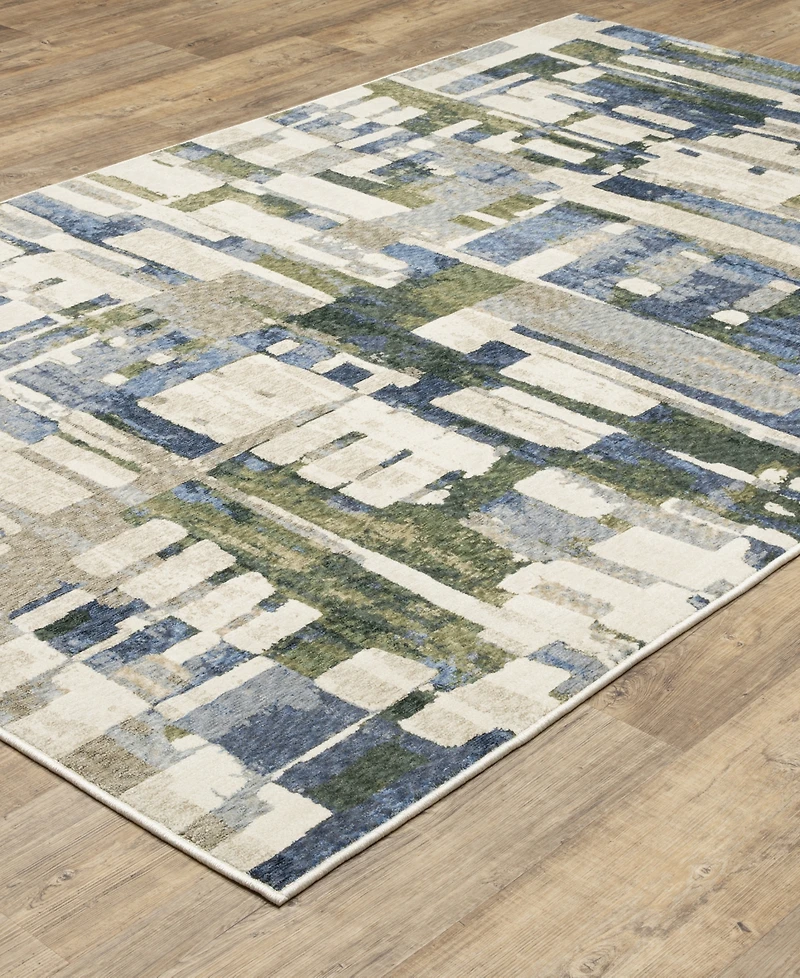 Oriental Weavers Tisdell TIS01 2'3"x7'6" Runner Area Rug