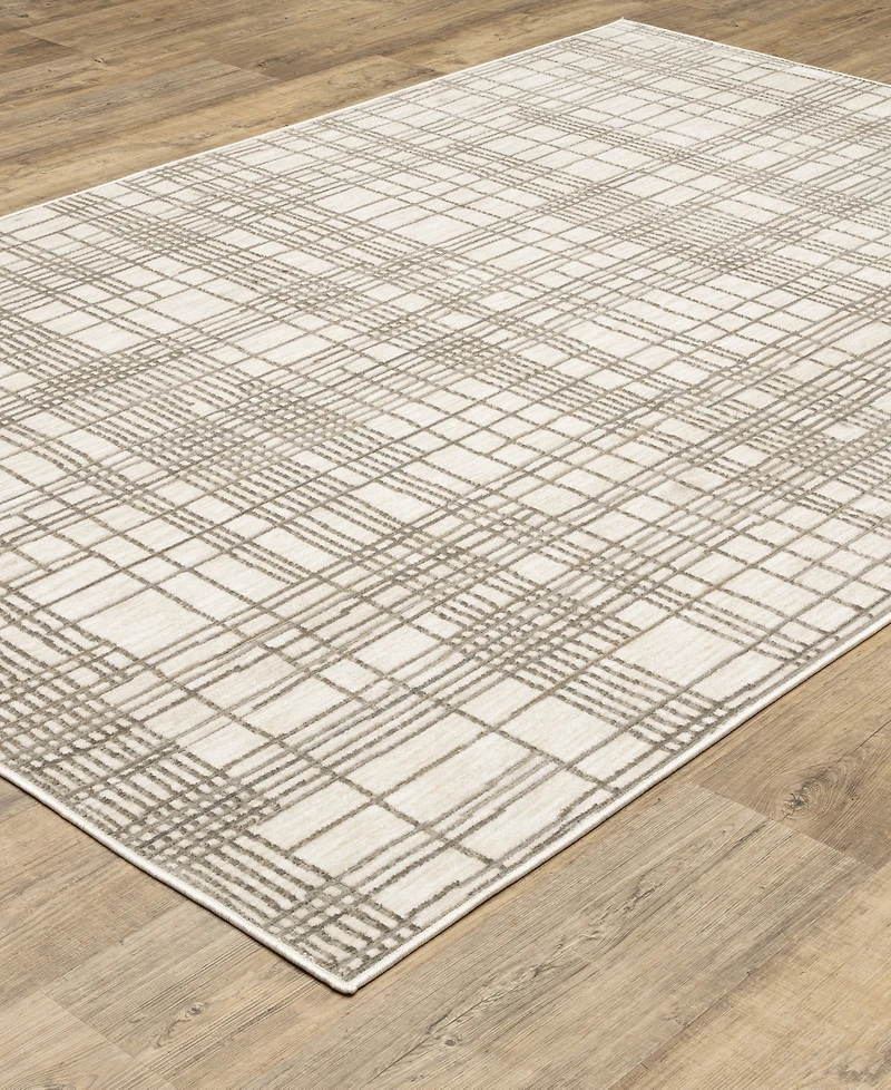 Oriental Weavers Hunter HNT01 2'3"x7'6" Runner Area Rug