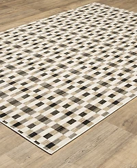Oriental Weavers Hunter HNT05 2'3"x7'6" Runner Area Rug