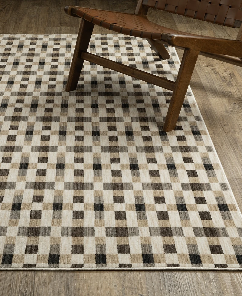 Oriental Weavers Hunter HNT05 6'7"x9'6" Area Rug
