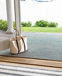 Dash Albert Rugs By Annie Selke Blue Awning Machine Washable Da2033 Rug Collection