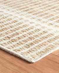 Dash and Albert Rugs by Annie Selke Arbor Natural Machine Washable DA2032 3'x5' Area Rug