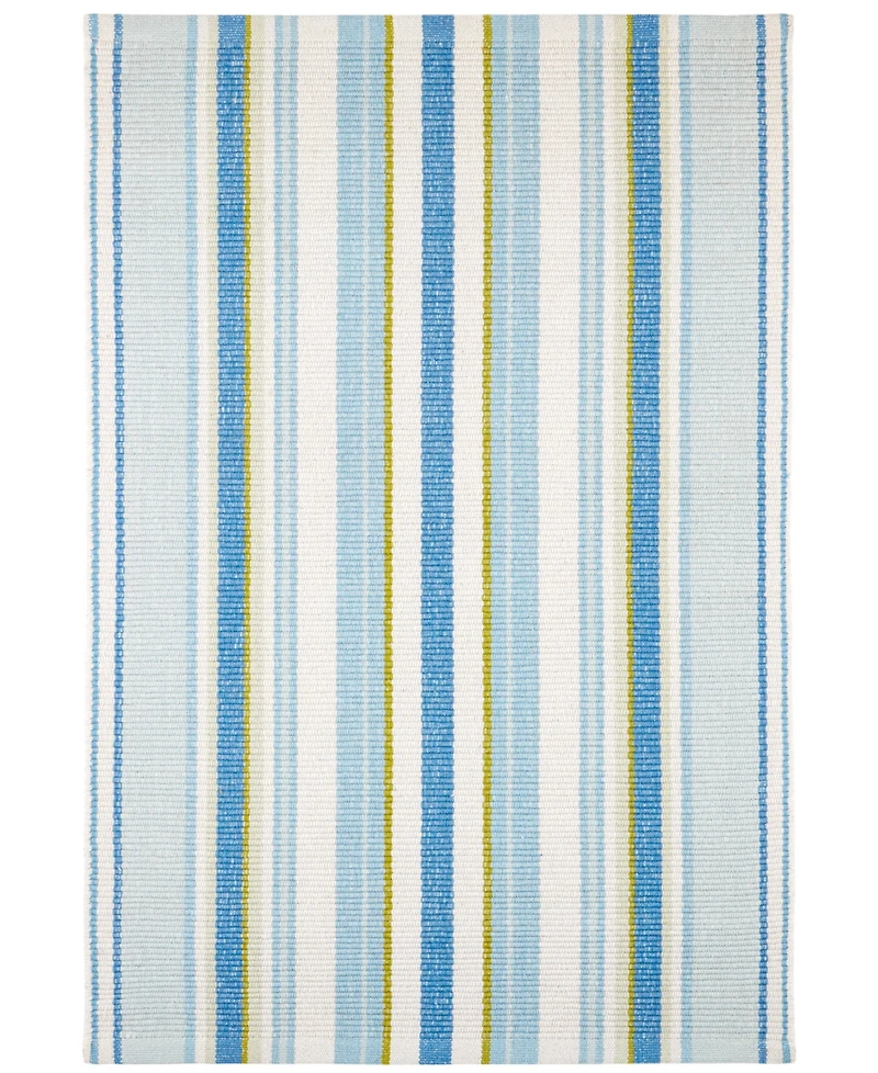 Dash and Albert Rugs by Annie Selke Daphne Stripe DA2018 5'x8' Area Rug