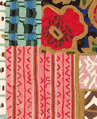 Dash and Albert Rugs by Annie Selke Elm Patchwork DA1973 5'x8' Area Rug