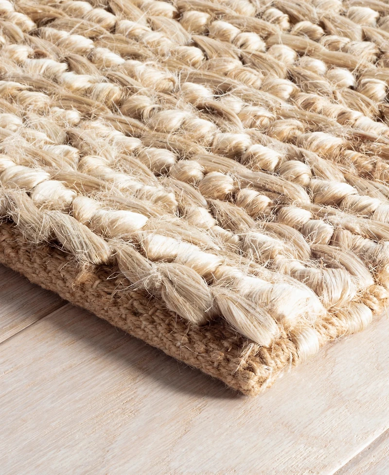 Dash and Albert Rugs by Annie Selke Jute Woven RDA443 5'x8' Area Rug