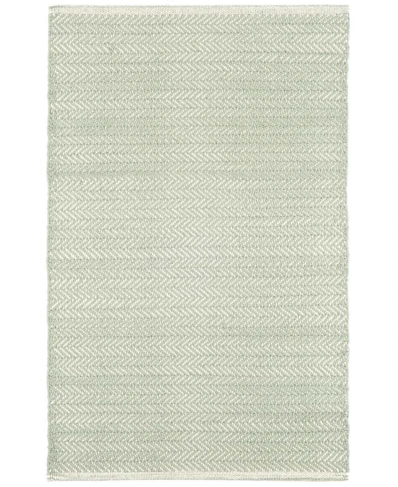 Dash and Albert Rugs by Annie Selke Herringbone Cotton RDA357 2'6''x8' Runner Area Rug