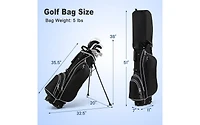 Men s Profile Complete Golf Club Package Set Includes 10 Pieces