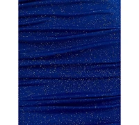 B Darlin Juniors' Glitter Jersey Short Bodycon Dress