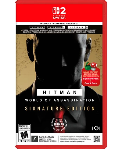 Solutions 2 Go Hitman World of Assassination Signature Edition for Nintendo Switch 2 (Game-key Card)