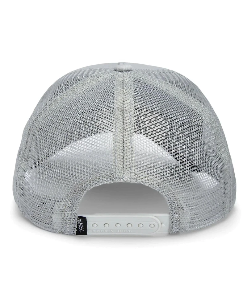 Goorin Bros Men's Gray Swamp Monster Adjustable Trucker Hat