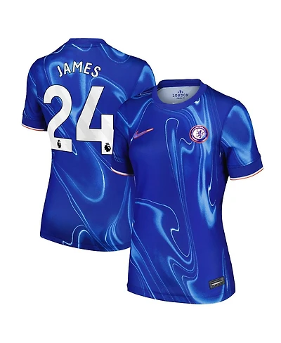 Nike Women's Reece James Blue Chelsea 2024/25 Home Replica Player Jersey