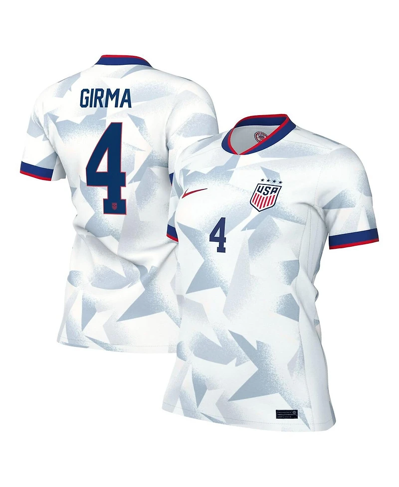 Nike Women's Naomi Girma White Uswnt 2025 Home Replica Player Jersey