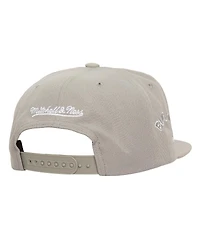 Mitchell & Ness Men's Gray Toronto Blue Jays Snapback Hat