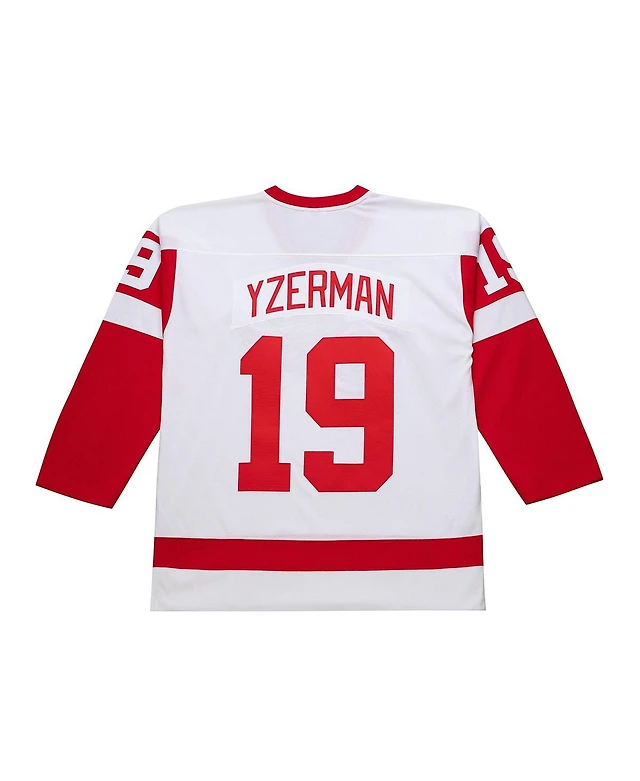 Mitchell Ness Men's Steve Yzerman White Detroit Red Wings Power