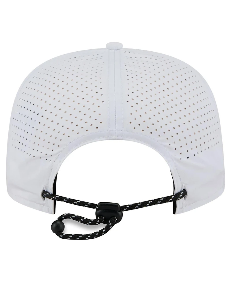 New Era Men's White Chicago White Sox Perforated Golfer Snapback Hat