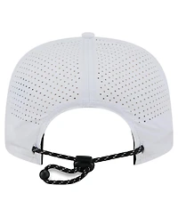 New Era Men's White Chicago White Sox Perforated Golfer Snapback Hat
