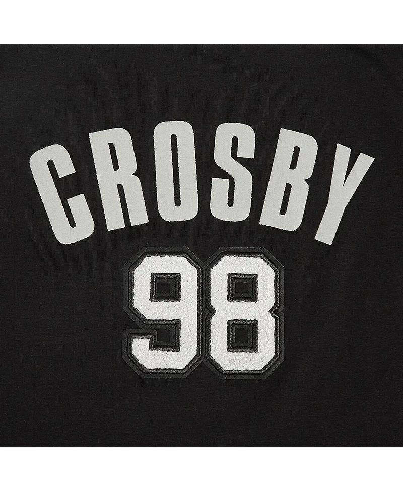 Pro Standard Women's Maxx Crosby Black Las Vegas Raiders Player Name Number Cropped Boxy T-Shirt