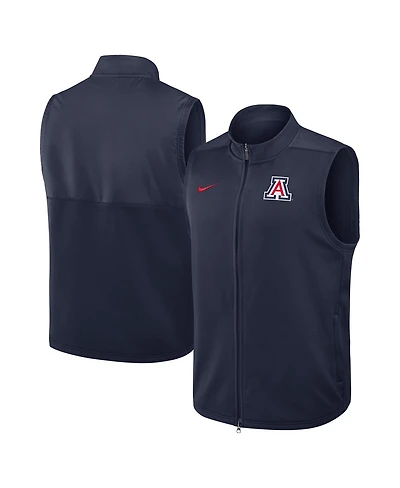 Nike Men's Navy Arizona Wildcats Primetime Victory Performance Full-Zip Vest