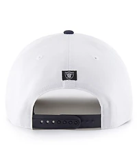 '47 Brand Men's White Las Vegas Raiders Patriotic Overhand Hitch Adjustable Hat