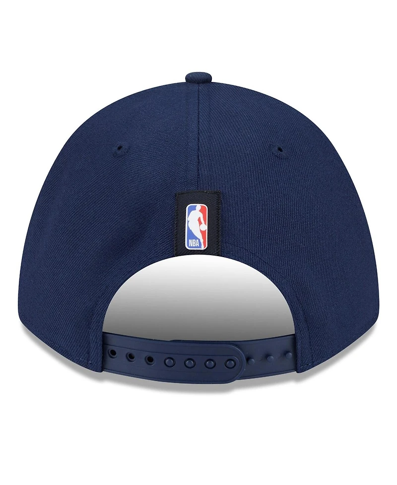 New Era Men's Navy Denver Nuggets 2025 Nba Draft M-Crown A-Frame 9FORTY Adjustable Hat