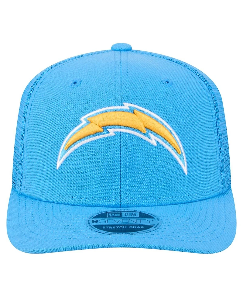 New Era Men's Powder Blue Los Angeles Chargers Team Collection 9SEVENTY Stretch-Snap Adjustable Hat