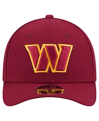 New Era Men's Burgundy Washington Commanders Team Collection 9FORTY M-Crown Adjustable Hat