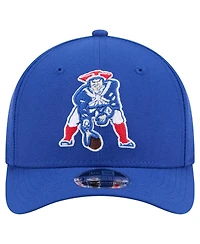 New Era Men's Royal New England Patriots Team Collection 9FORTY M-Crown Adjustable Hat