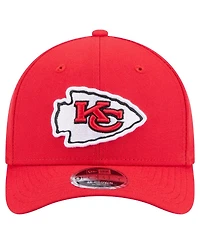 New Era Men's Red Kansas City Chiefs Team Collection 9FORTY M-Crown Adjustable Hat