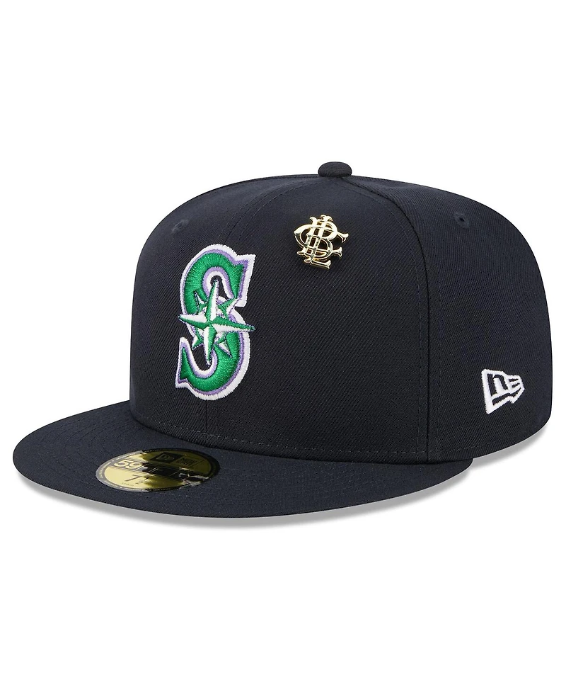 New Era Men's Navy Seattle Mariners 2025 Big League Chew 59FIFTY Fitted Hat