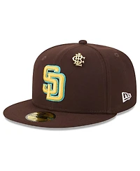 New Era Men's Brown San Diego Padres 2025 Big League Chew 59FIFTY Fitted Hat