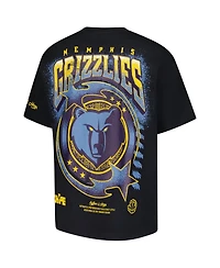 Two Hype Men's Black Memphis Grizzlies Drip Dime Collection Premium T-Shirt
