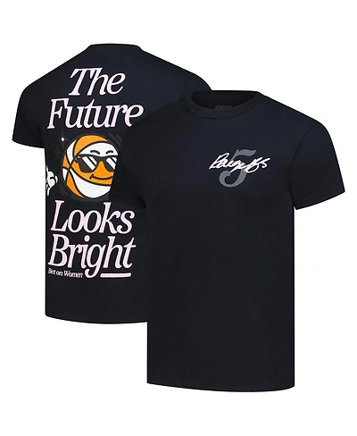 Kur8ted Men's and Women's Paige Bueckers Black Dallas Wings the Future Looks Bright T-Shirt