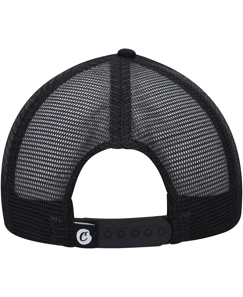 Cookies Men's Black Pack Talk Foam Trucker Snapback Hat
