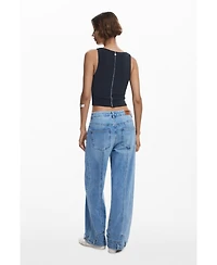 Desigual Women's Denim tank top