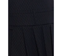 B Darlin Juniors' Printed Sleeveless A-Line Dress