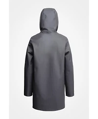 Stutterheim Women's Stockholm Long Sleeve Hooded Raincoat