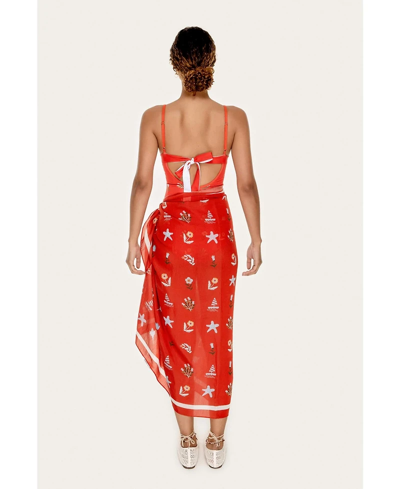Jessie Zhao New York Women's Beach Sarong Wrap