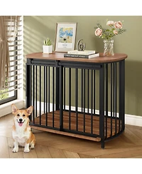 Streamdale Furniture 31.5" Dog Crate End Table