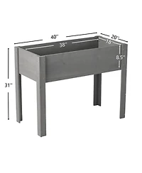 Streamdale Furniture Elevated Wooden Garden Bed