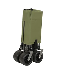 Streamdale Furniture Utility Folding Camping Wagon - Green