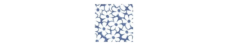 Hudson Baby Baby Girls Cotton Flannel Receiving Blankets 4pk, Blue Cosmos, One Size