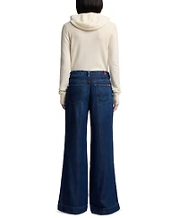 7 For All Mankind Women's Modern Dojo High-Rise Flare-Leg Jeans