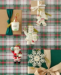 Lenox 2025 Gingerbread with Stocking Ornament